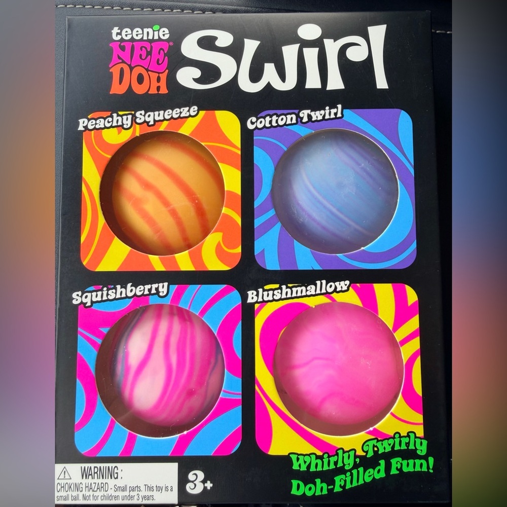 NeeDoh Teenie Swirl 4 Pk.